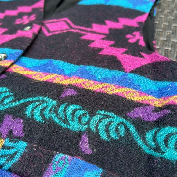 Vintage Tracy Evans Colorful Vest - Picture 7 of 10